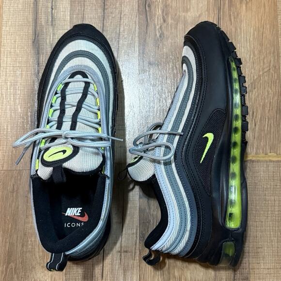 Nike Air Max 97 Icons Neon Black Volt Pure Platinum main image 7